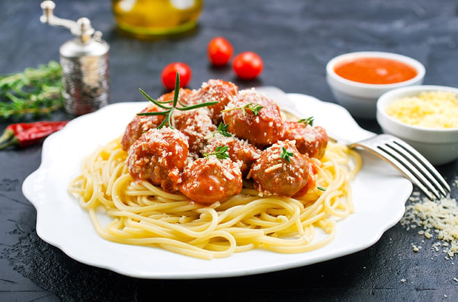 Spaghetti and Meatballs