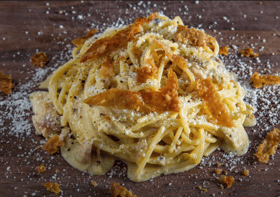 Leftover Turkey Carbonara