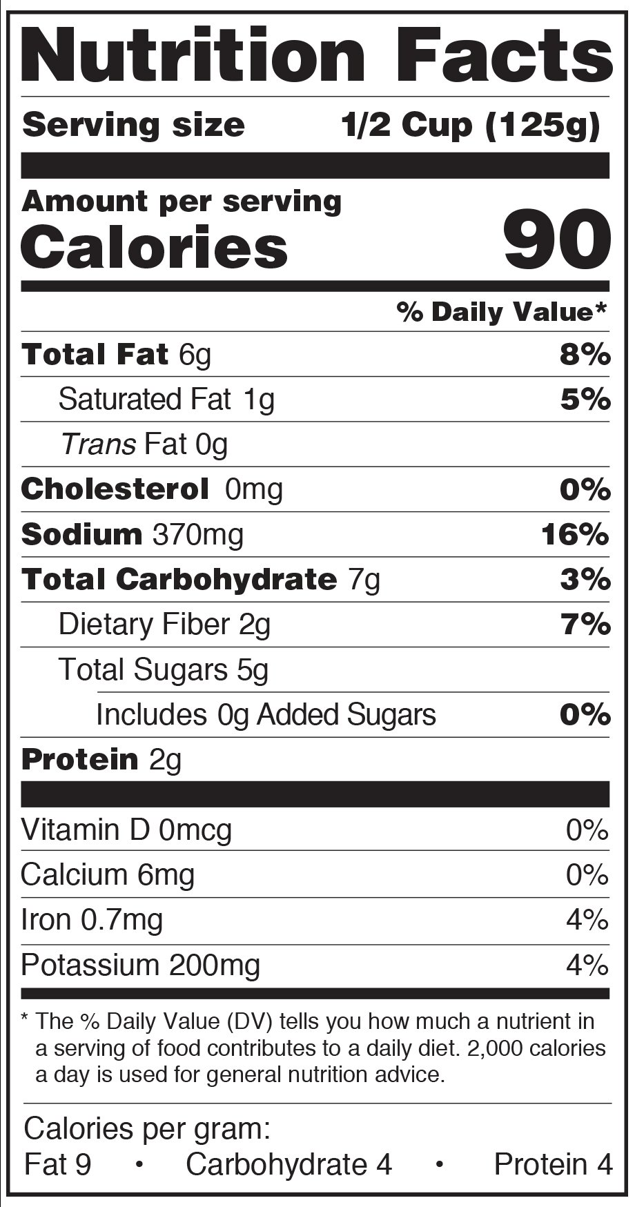 Paesana Organic Pasta Sauce Sicilian Gravy Nutrtition Facts Label