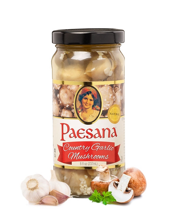 Paesana 8oz Country Garlic Mushrooms