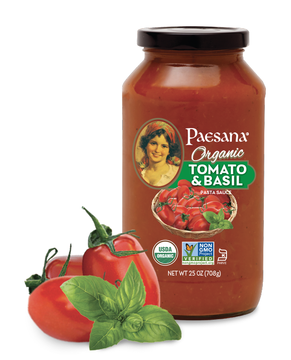 paesana tomato basil organic sauce