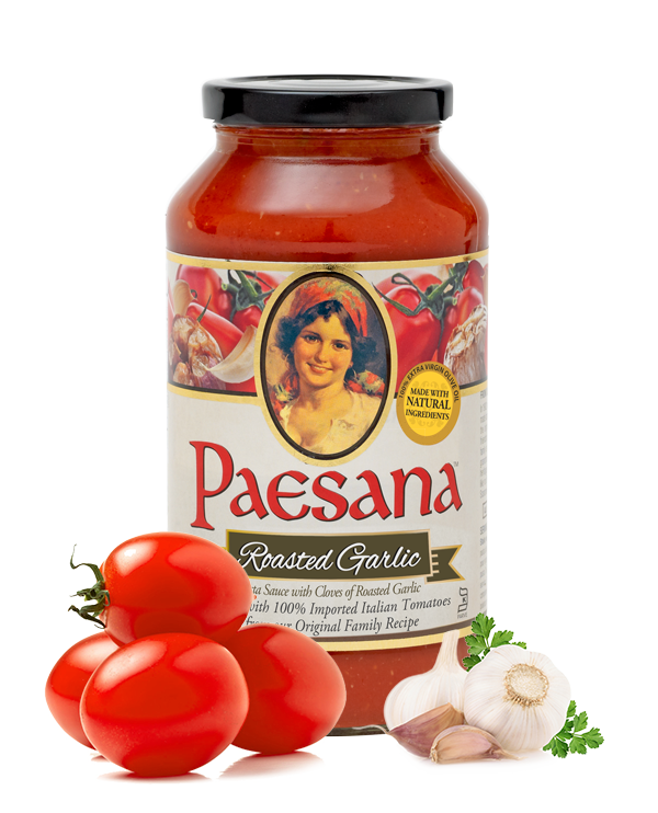 Paesana Roasted Garlic Pasta Sauce