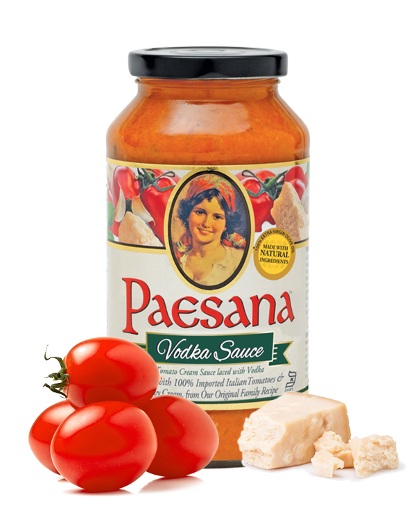 Jar of Paesana Vodka Sauce