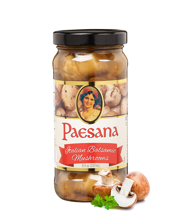 Paesana 8oz Italian Balsamic Mushrooms