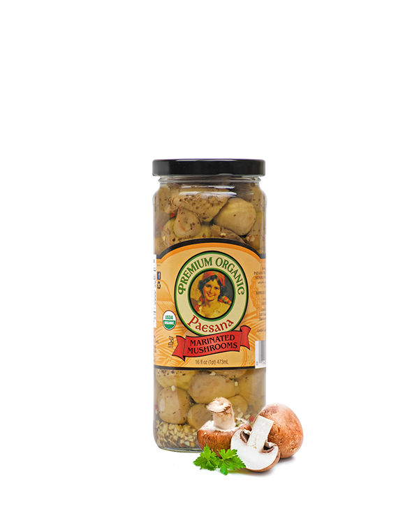Paesana Organic Marinated Mushrooms