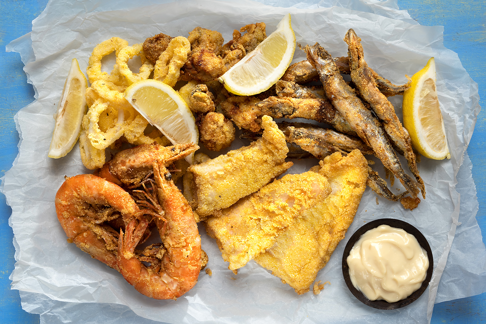 Fritto Misto de Mare: Italian Fried Seafood