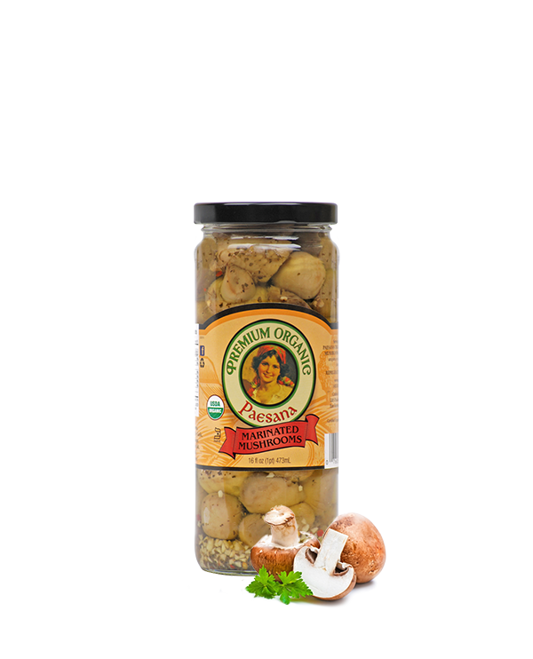 Paesana Organic Marinated Mushrooms