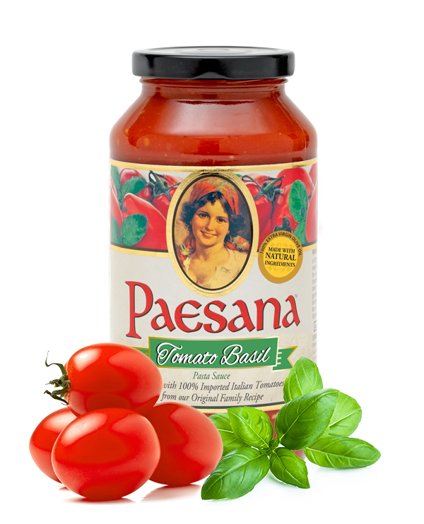 Paesana Tomato Basil Sauce Jar