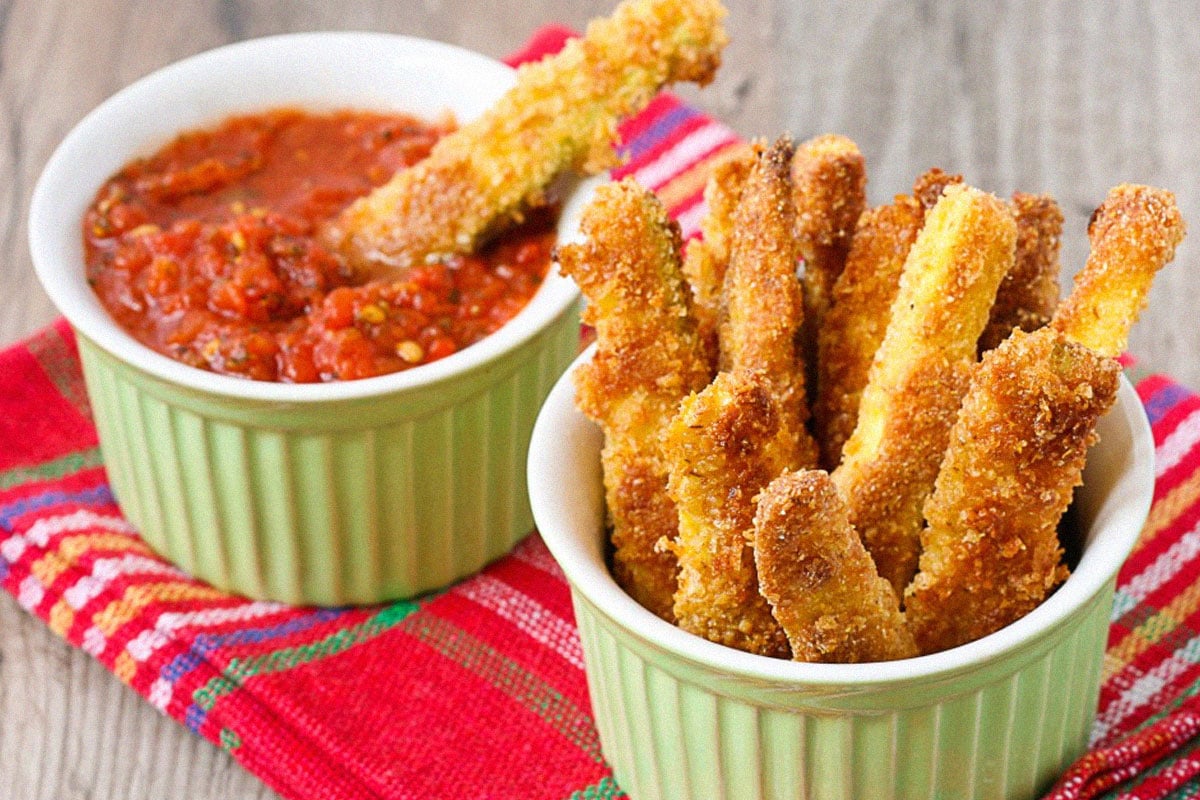 Oven-Fried Zucchini Frites