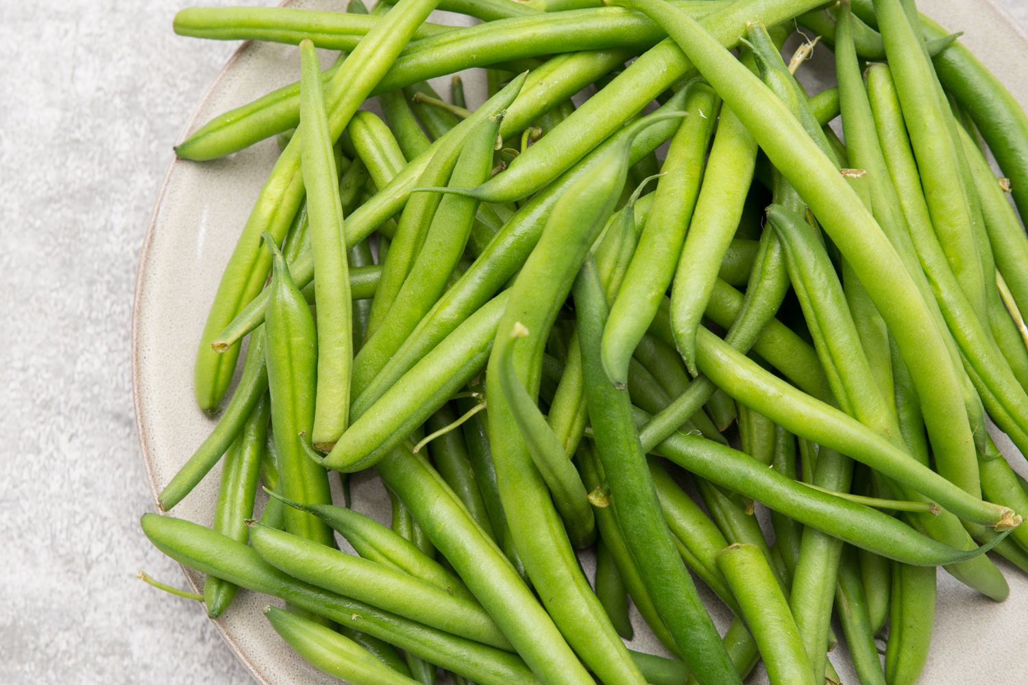 green beans upclose